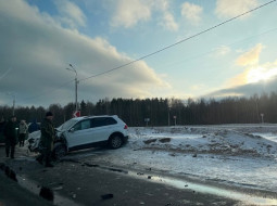 В тройном ДТП в Шуйском районе все водители получили травмы