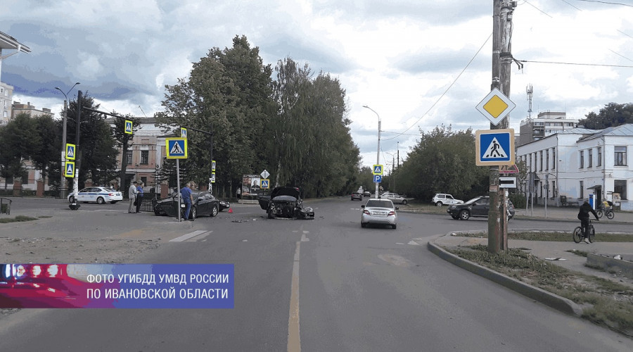 22 августа в Ивановской области зарегистрировано девять ДТП