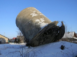 В Пучеже есть местная достопримечательность «Лазерная пушка»