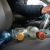 Пьяный водитель бросил машину и заявил об угоне