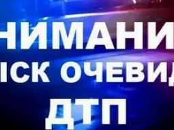 Полиция разыскивает очевидцев дорожно-транспортного происшествия