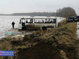 Момент смертельного ДТП с автобусом «Иваново-Вичуга» попал на видео