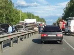 ДТП на Шуйской трассе заблокировало движение в сторону Иванова