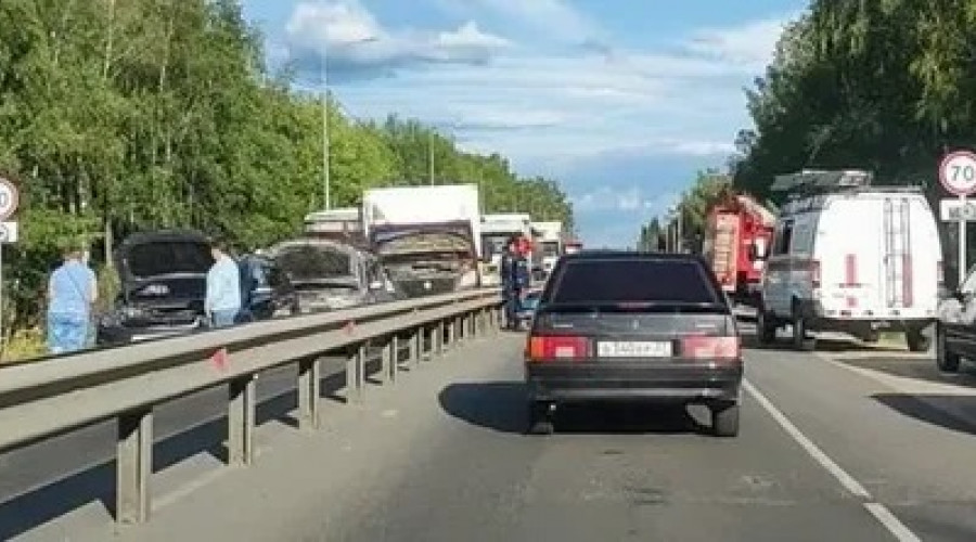 ДТП на Шуйской трассе заблокировало движение в сторону Иванова