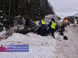 Сегодня, 19 декабря,  в Тейковском районе проиэошло ДТП с погибшим