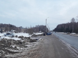 За прошедшие сутки в Ивановской области зарегистрировано одно ДТП с пострадавшим