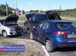 24 августа в регионе зарегистрировано три ДТП с пострадавшими