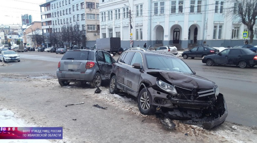 Очередная авария произошла в областном центре